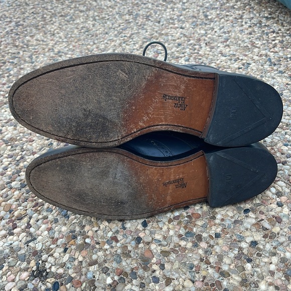 Allen Edmonds Dalton - Trunk Show - Cadet Blue leather - 10D - Picture 2 of 6